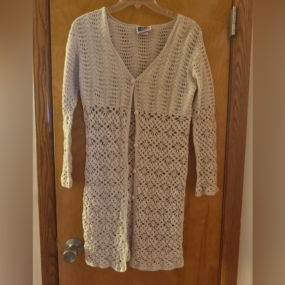 Vintage crochet sweaterer